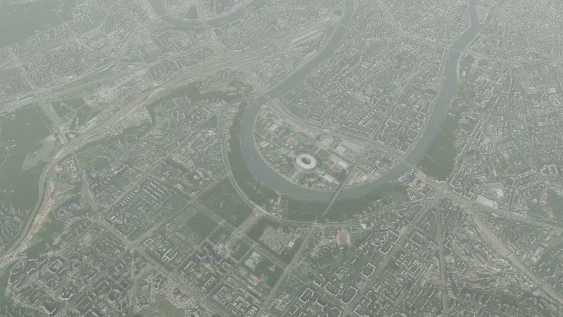 Moscow City Russia Low-poly 3D model_27