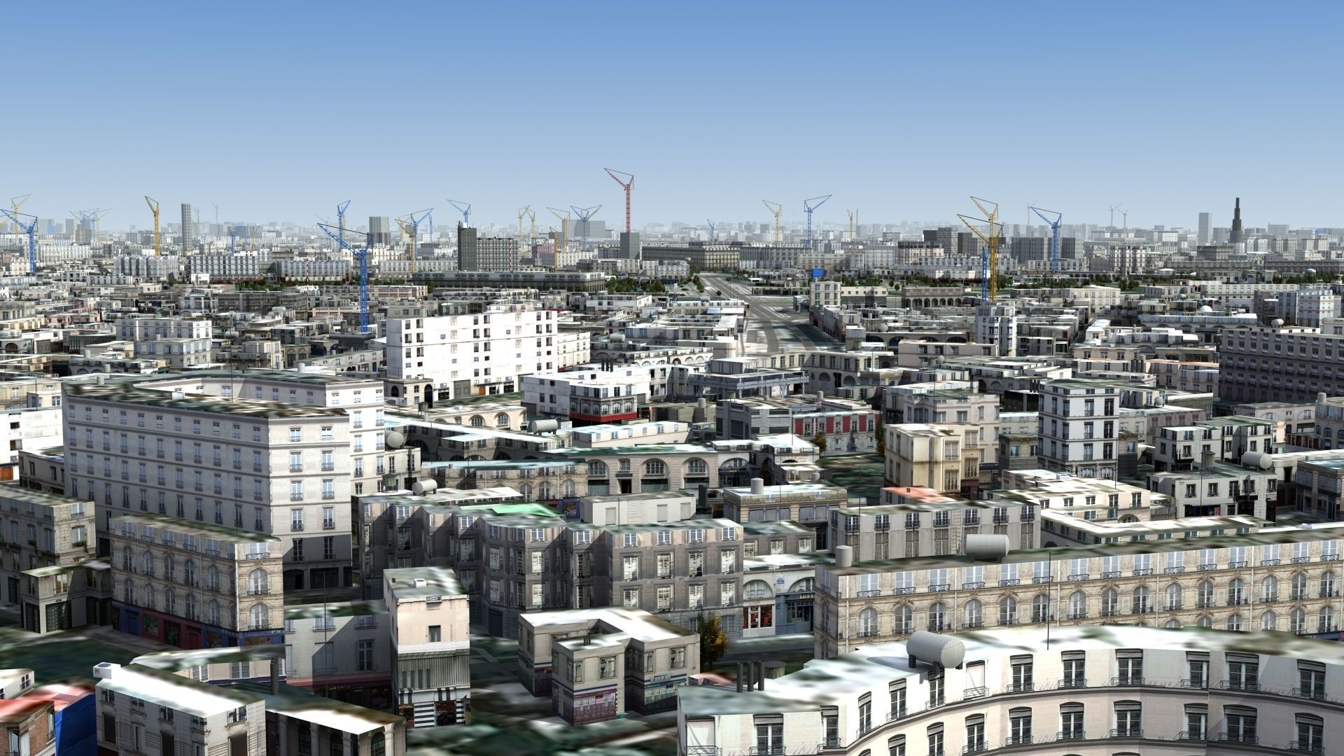 Moscow City Russia Low-poly 3D model_14