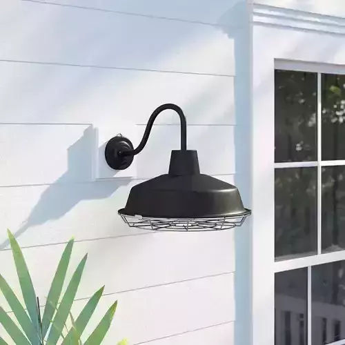 Giglio Integrated LED Outdoor Barn Light Free 3D model