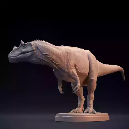 Ceratosaurus dinosaur statue 3D print model