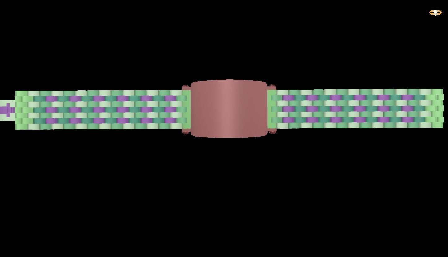 watch strap 3D print model_1