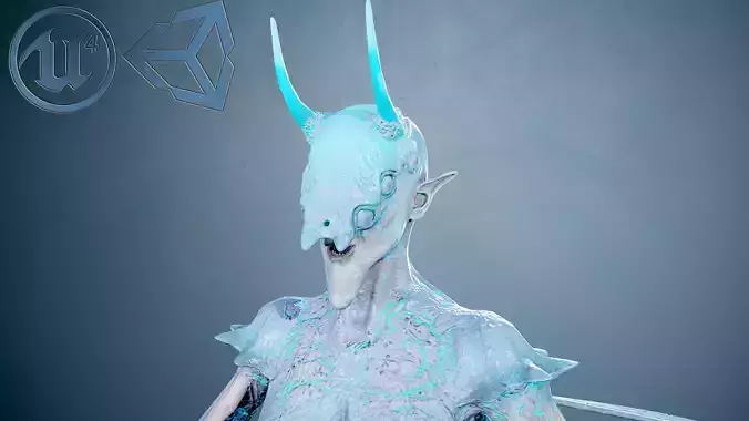 Elliel ice creature