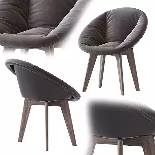 Chair Vincent Sheppard 3D model 2
