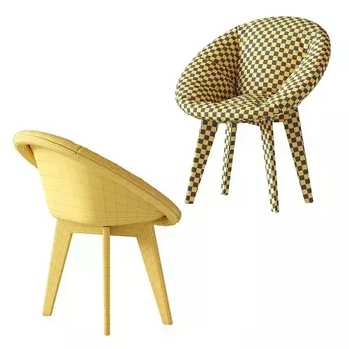 Chair Vincent Sheppard 3D model 5