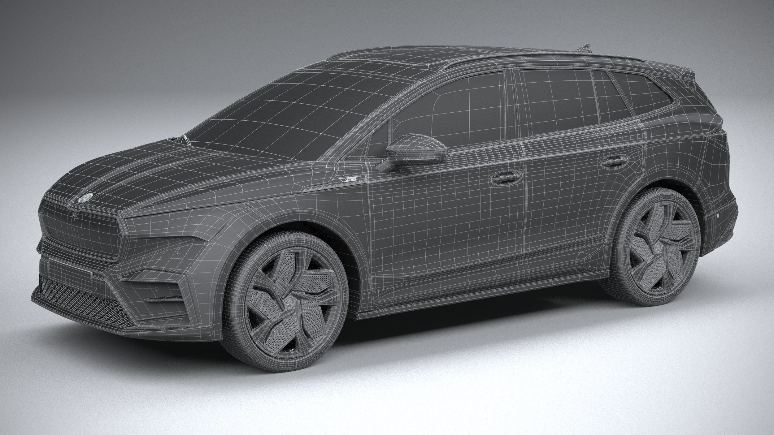 Skoda Enyaq RS 2022 3D model_28