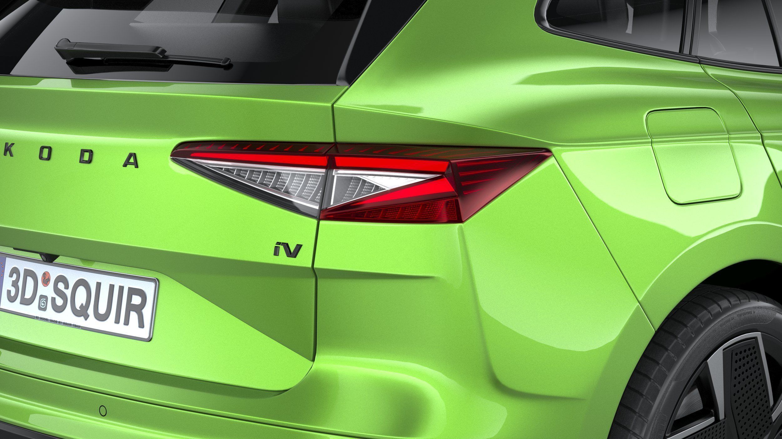 Skoda Enyaq RS 2022 3D model_18