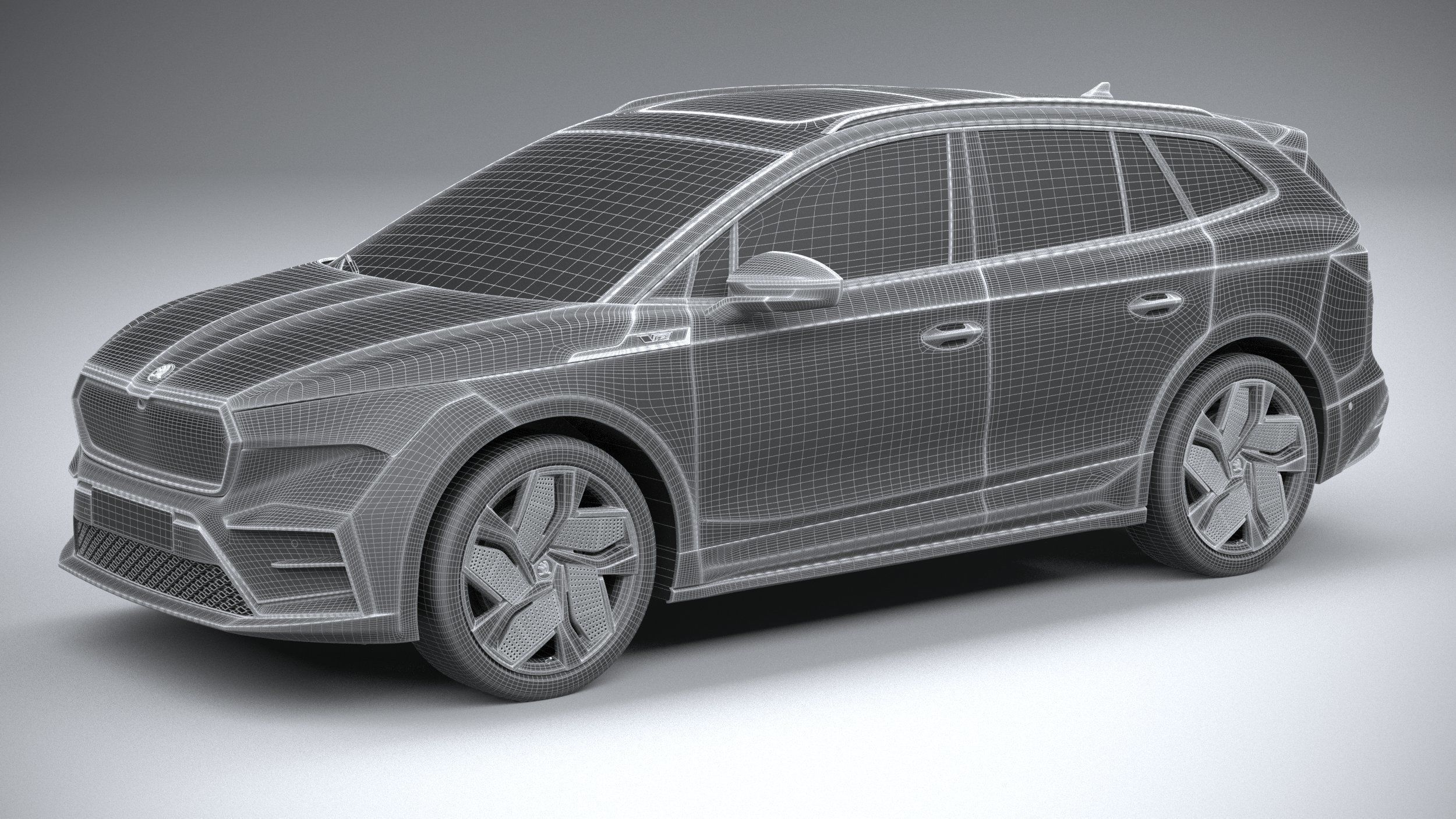 Skoda Enyaq RS 2022 3D model_26