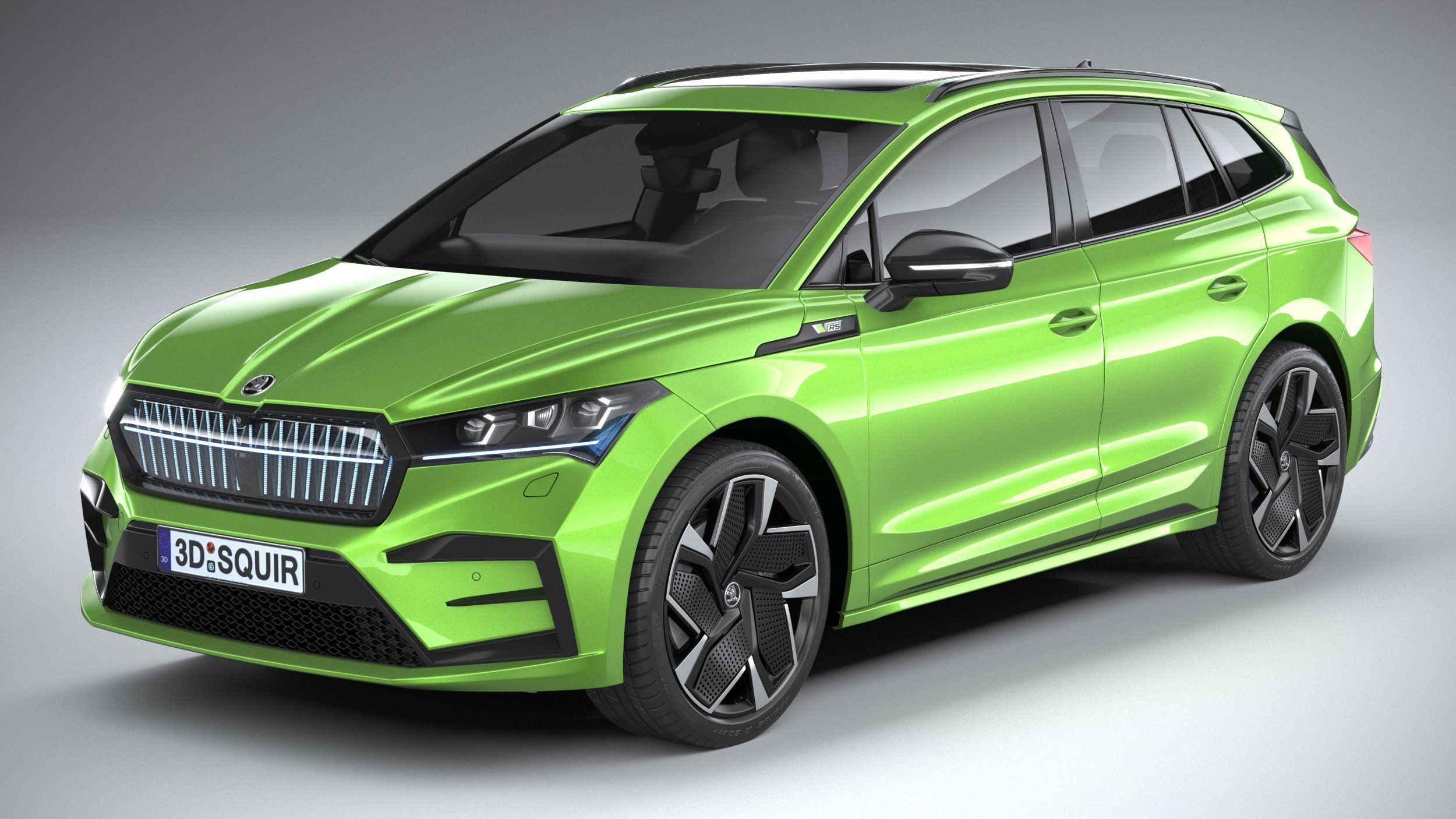 Skoda Enyaq RS 2022 3D model_1