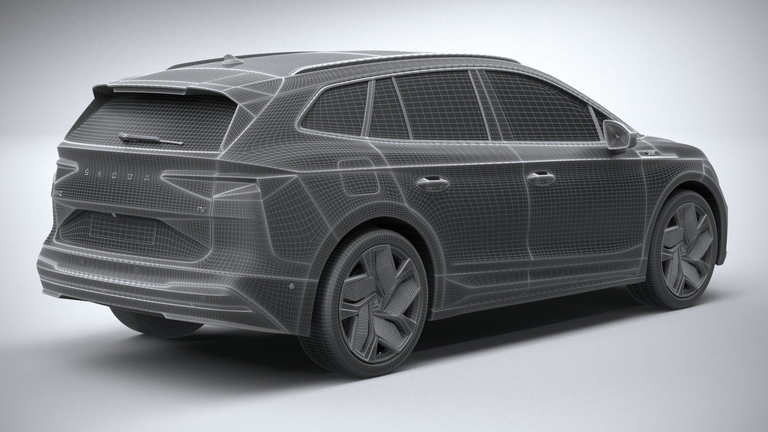 Skoda Enyaq RS 2022 3D model_27