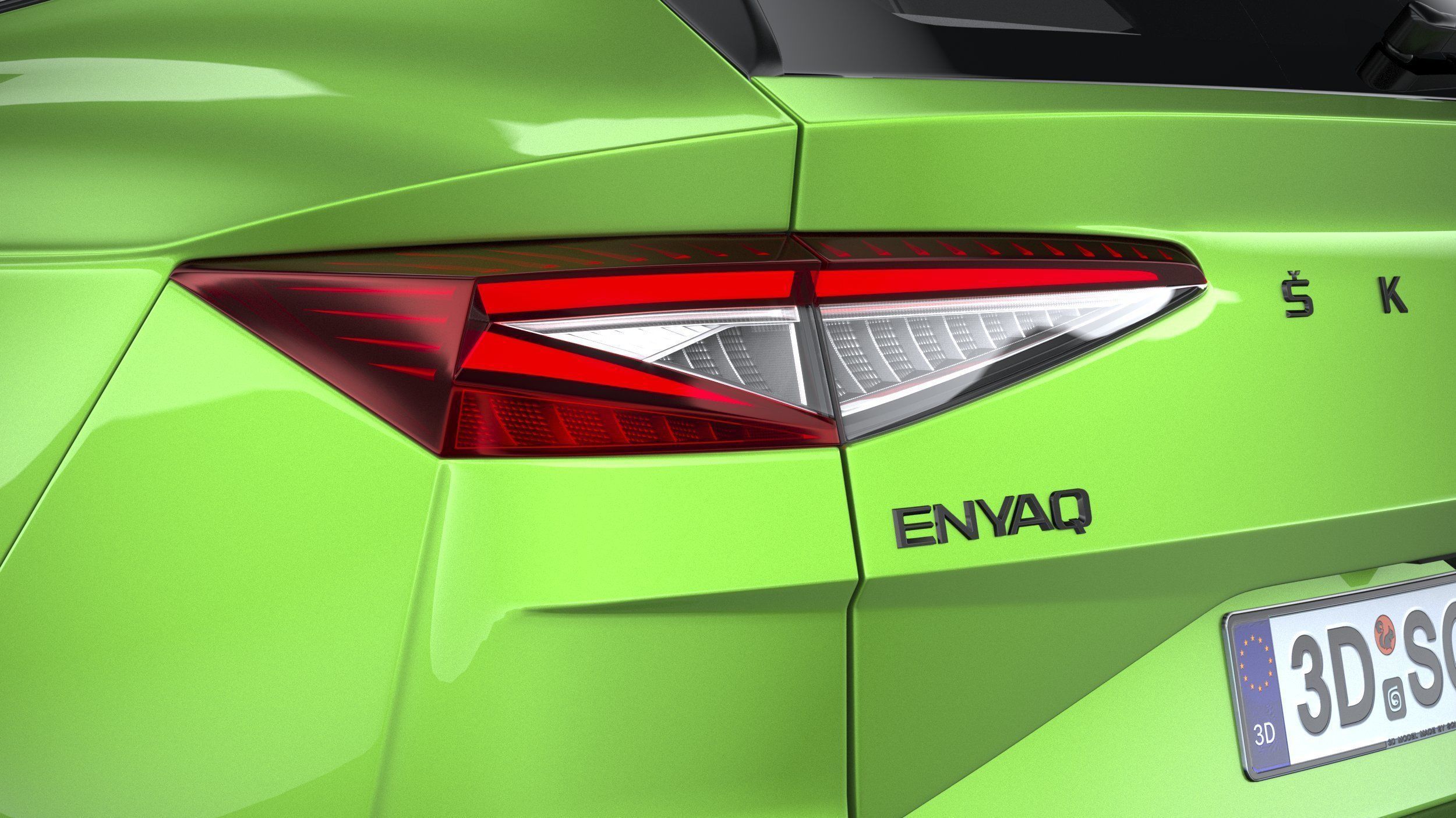 Skoda Enyaq RS 2022 3D model_15