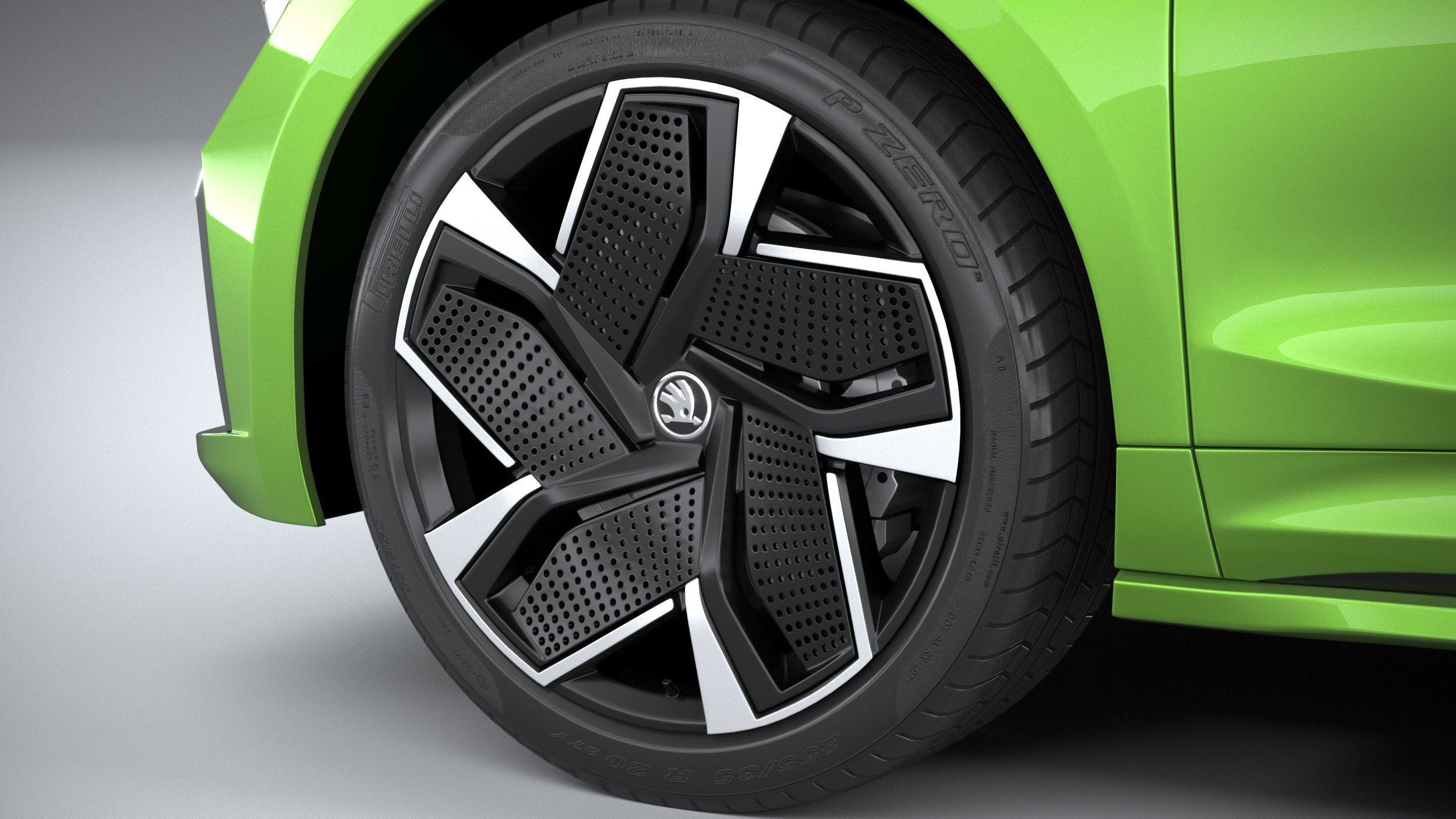 Skoda Enyaq RS 2022 3D model_16