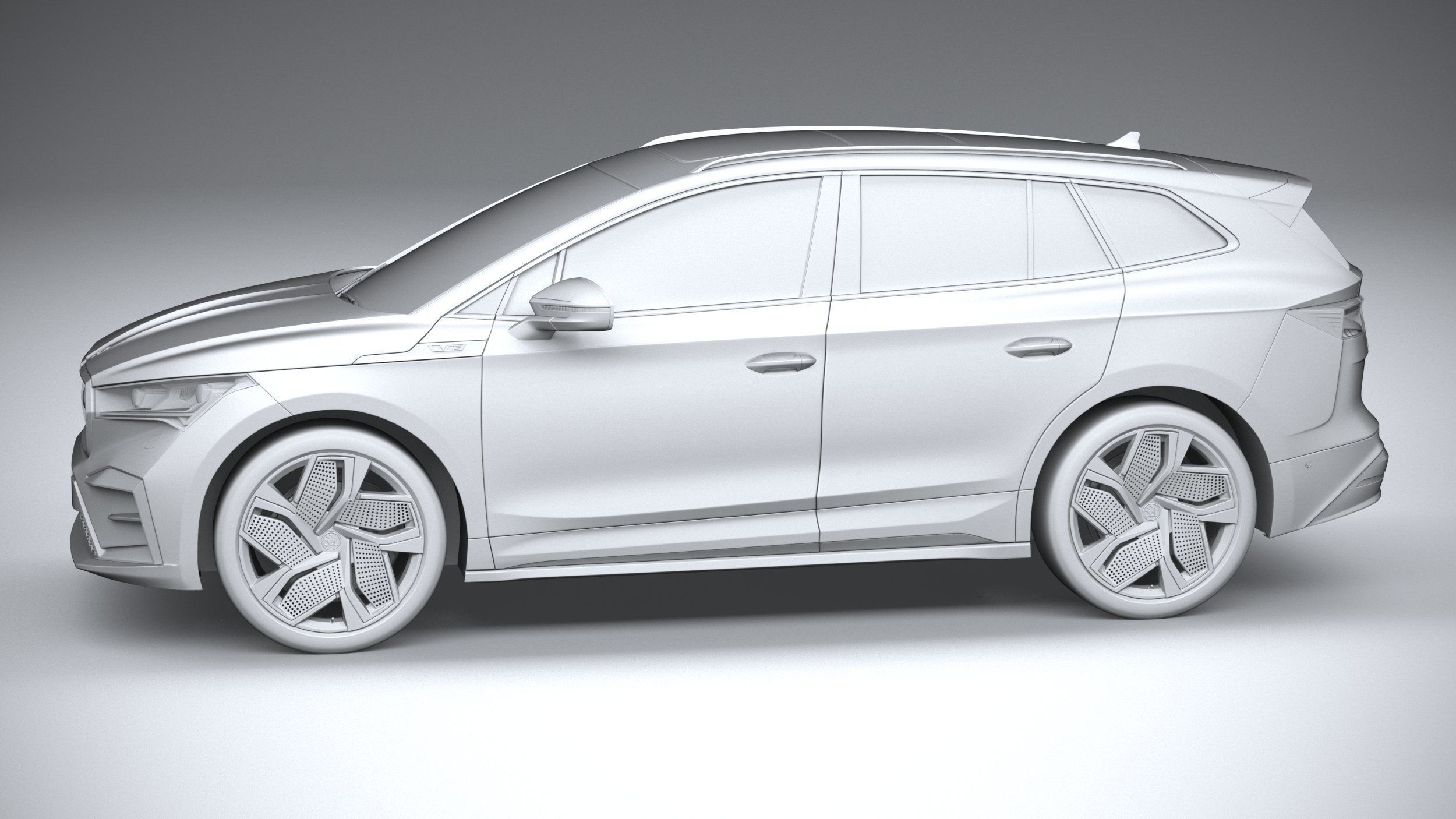 Skoda Enyaq RS 2022 3D model_22