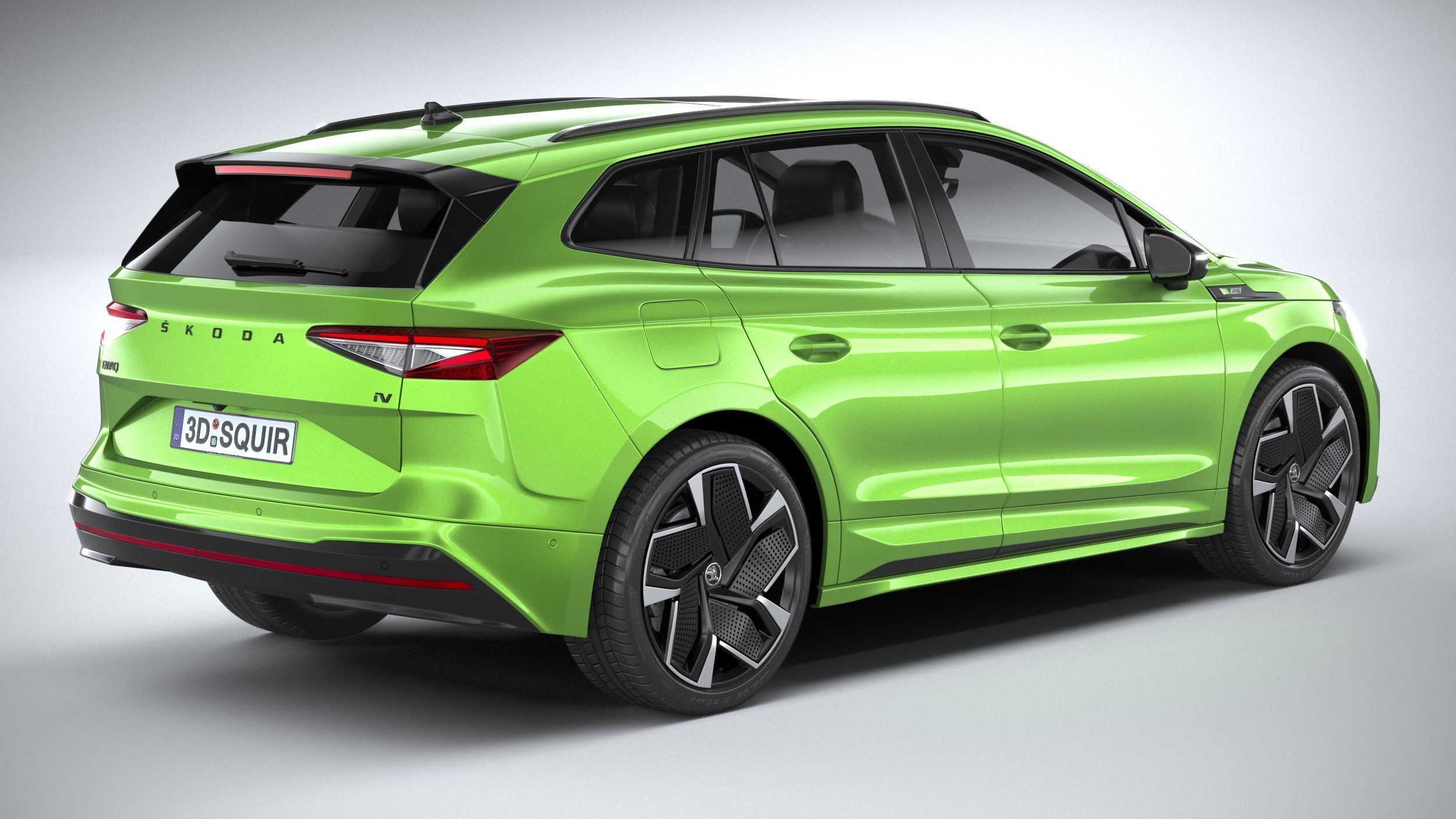 Skoda Enyaq RS 2022 3D model_17