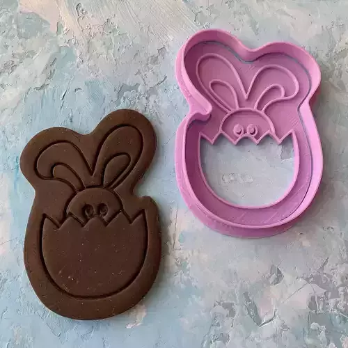  Easter bunny Cookie Cutter