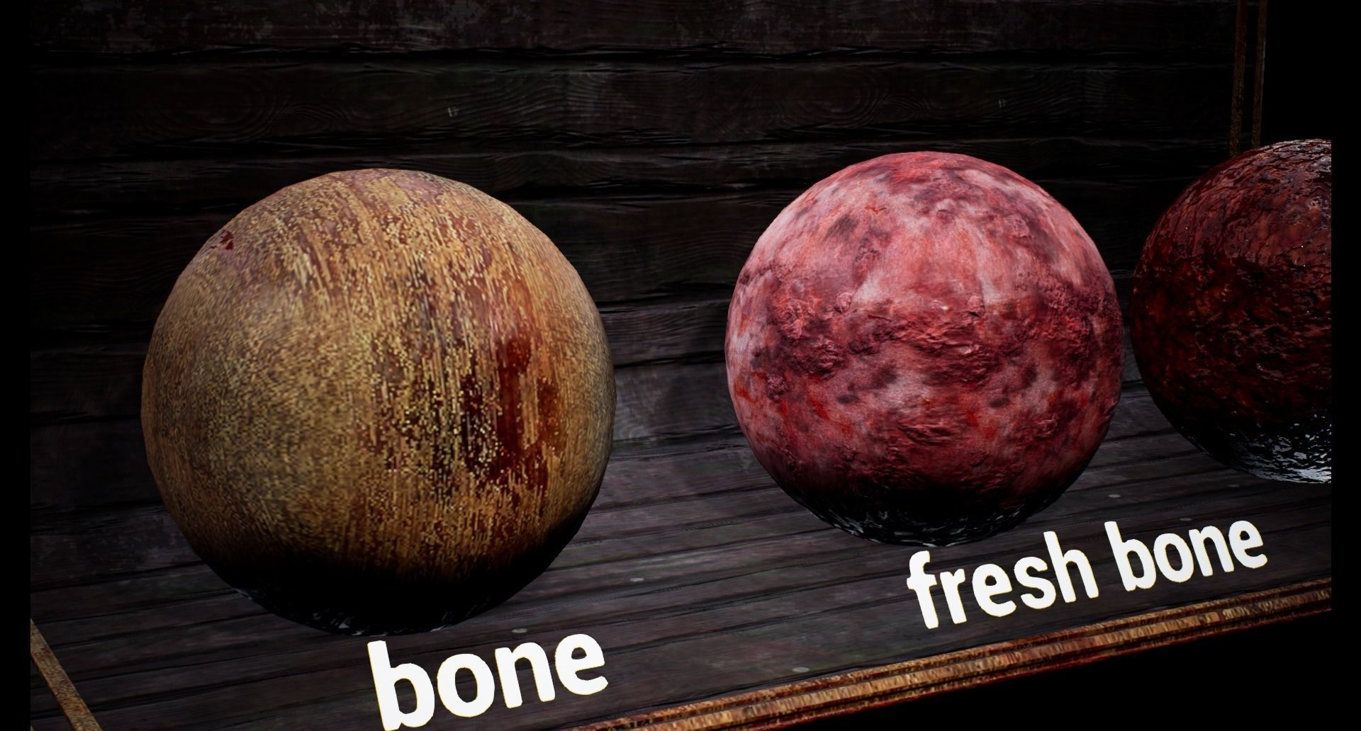 Mega body and bones parts with skulls collection Low-poly 3D model_31