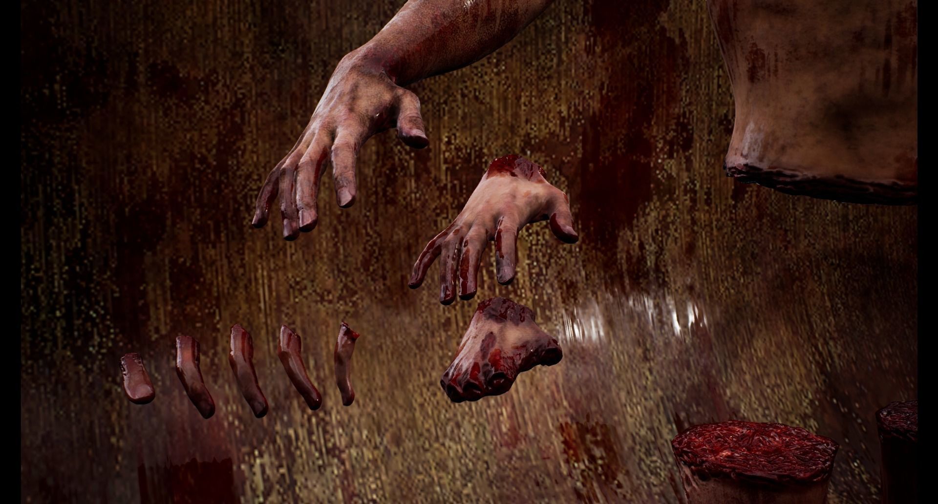 Mega body and bones parts with skulls collection Low-poly 3D model_35