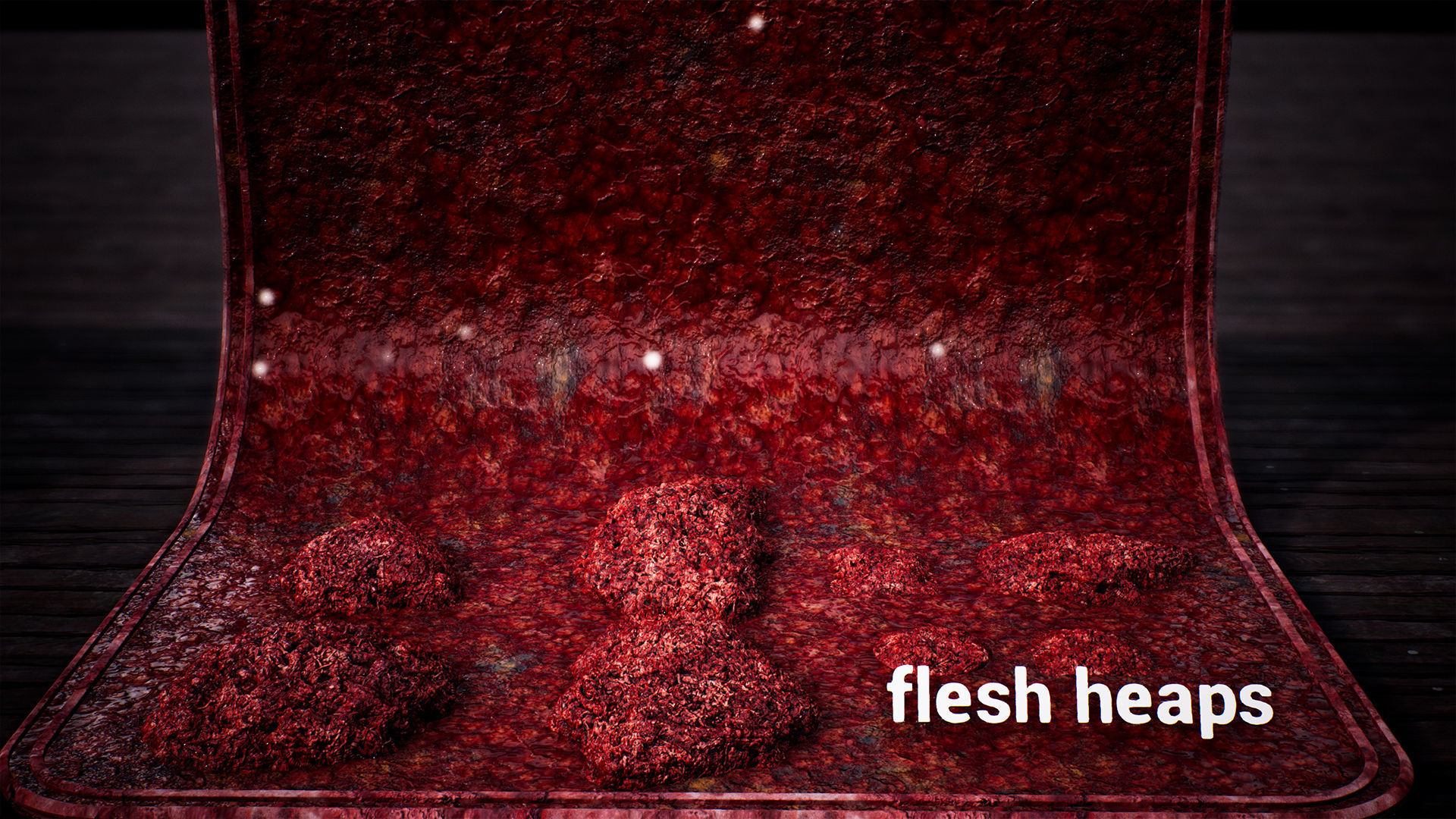 Mega body and bones parts with skulls collection Low-poly 3D model_6