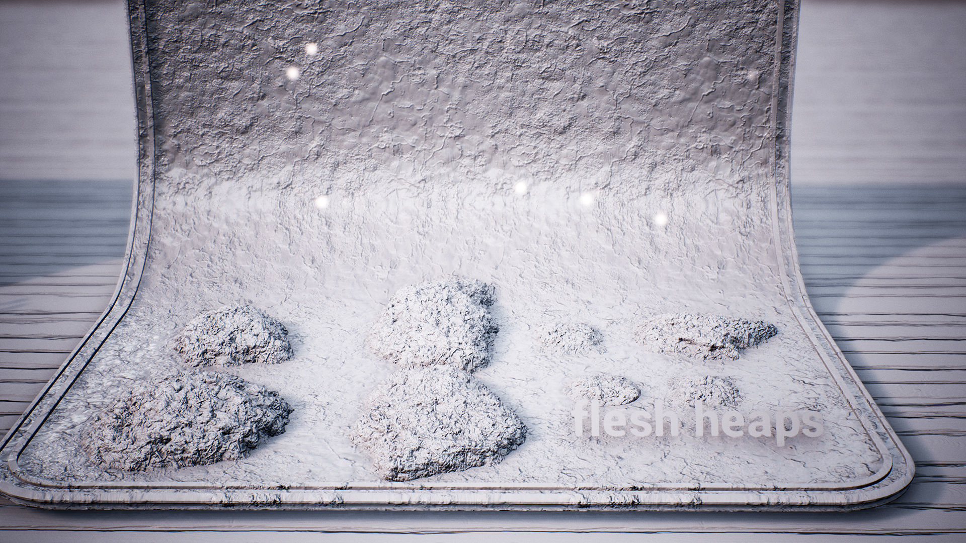 Mega body and bones parts with skulls collection Low-poly 3D model_54