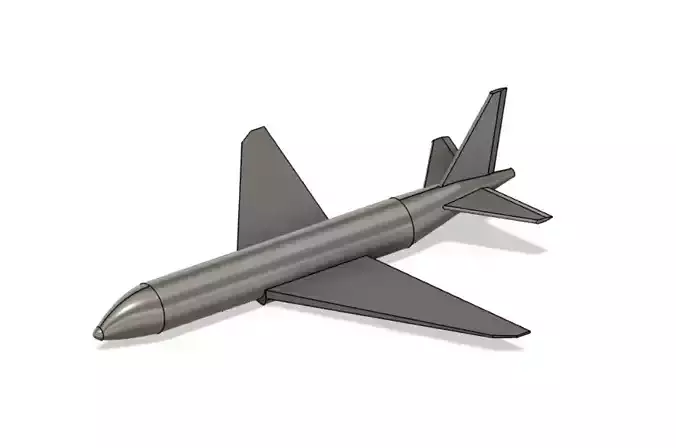 Basic Aircraft V1 3D print model