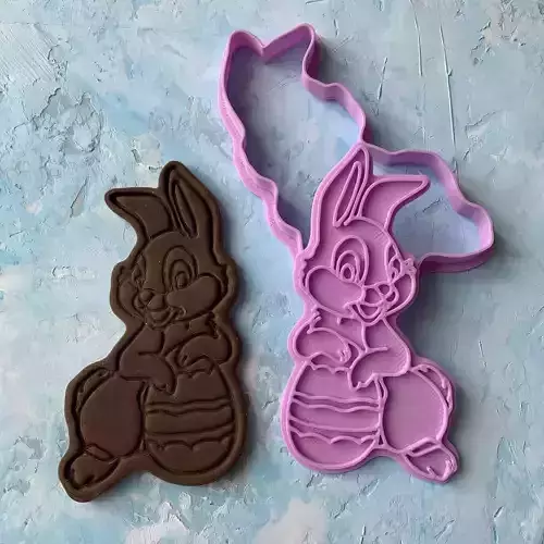 Easter bunny Cookie Cutter