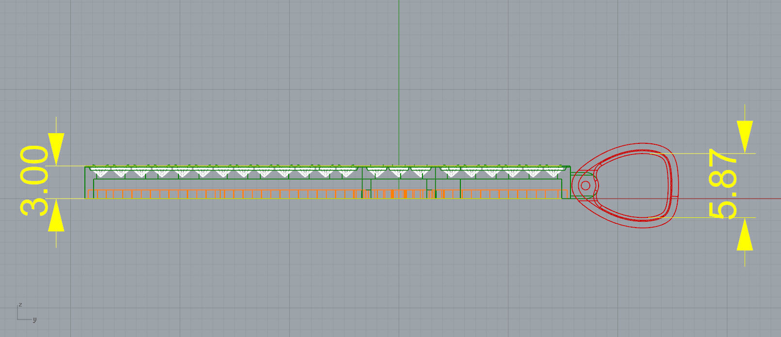 gold cross 2 3D print model_6