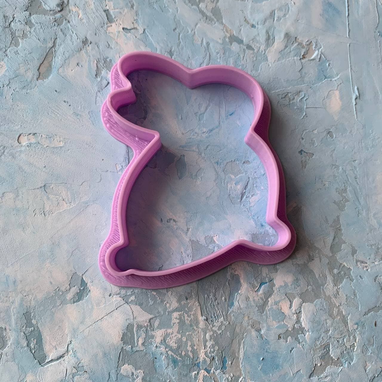 Easter bunny Cookie Cutter 3D print model_2