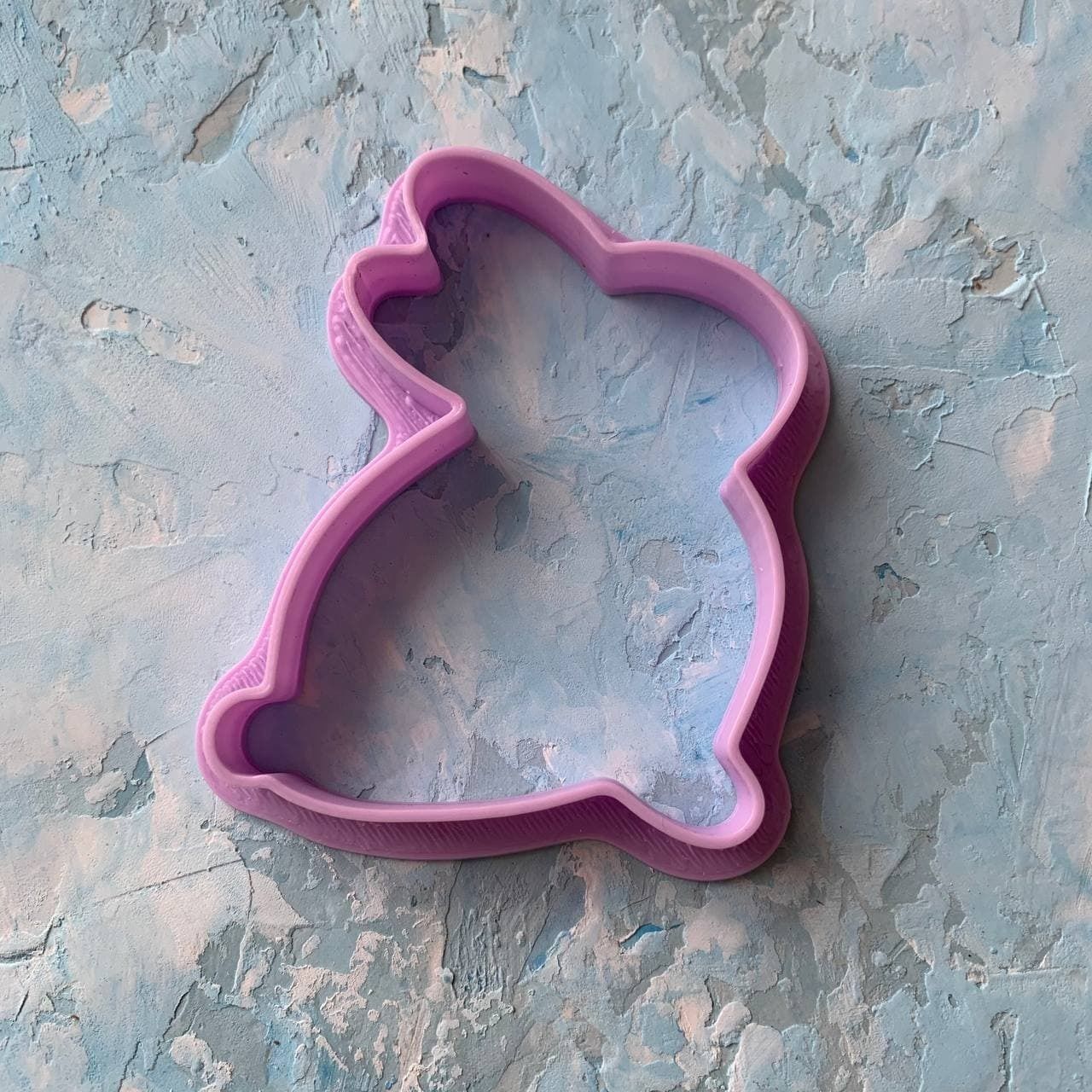 Easter bunny Cookie Cutter 3D print model_3