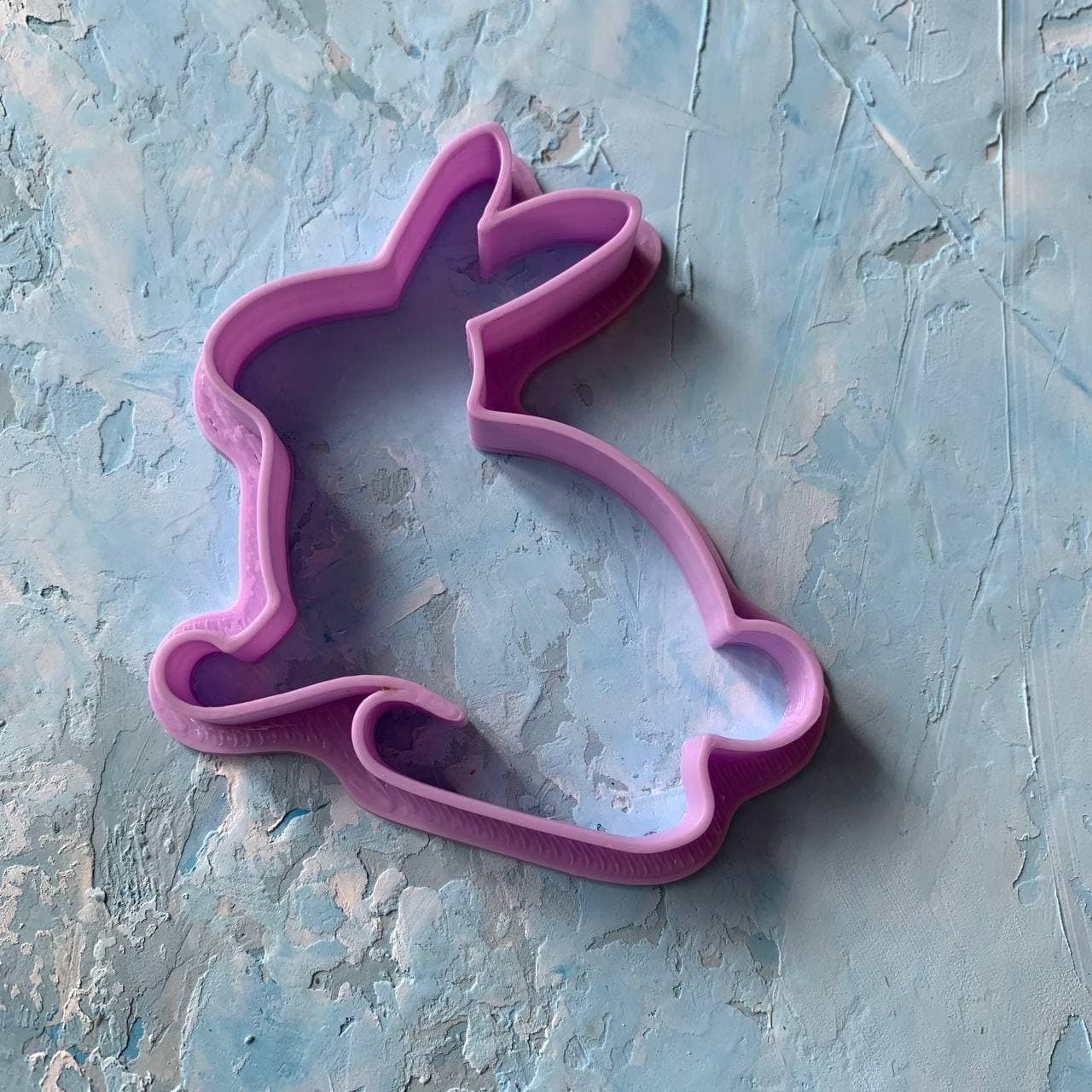 Easter bunny Cookie Cutter 3D print model_5