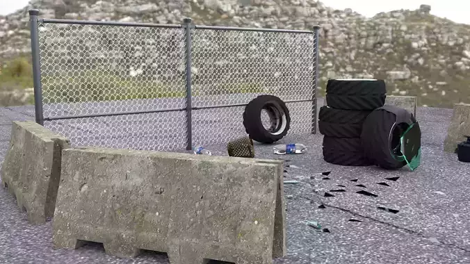 Fence barrier collection