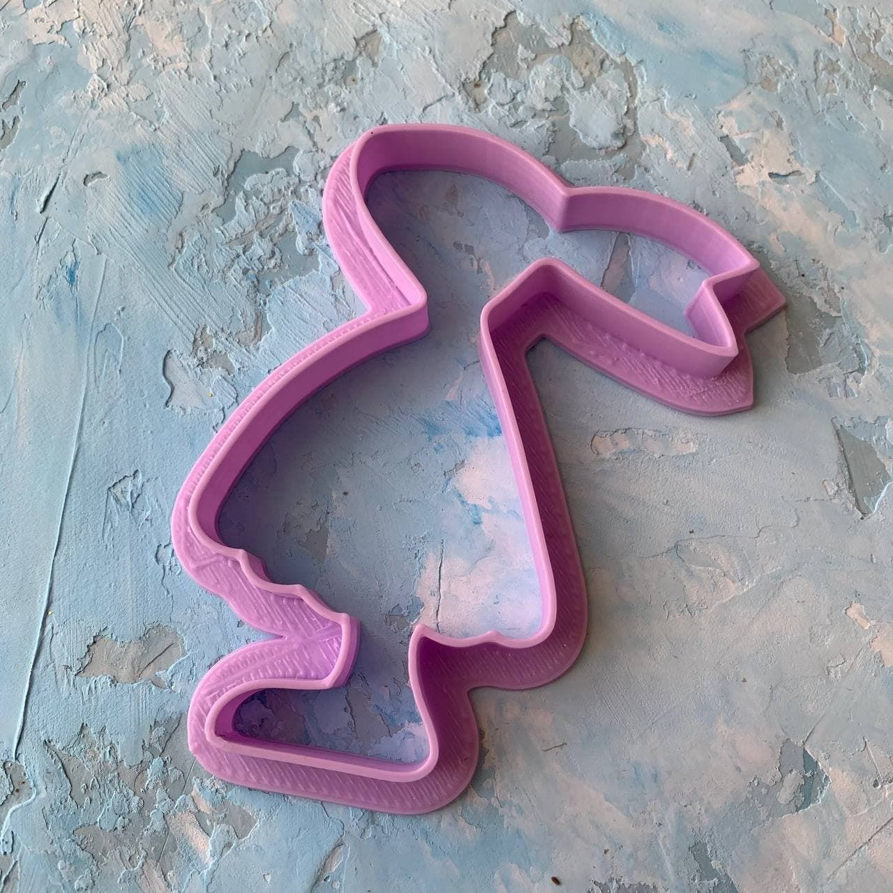 Easter bunny Cookie Cutter 3D print model_5