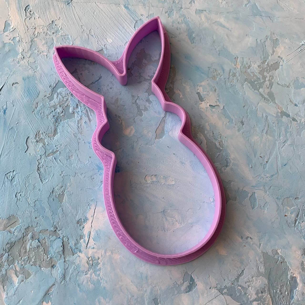 Easter bunny Cookie Cutter 3D print model_2