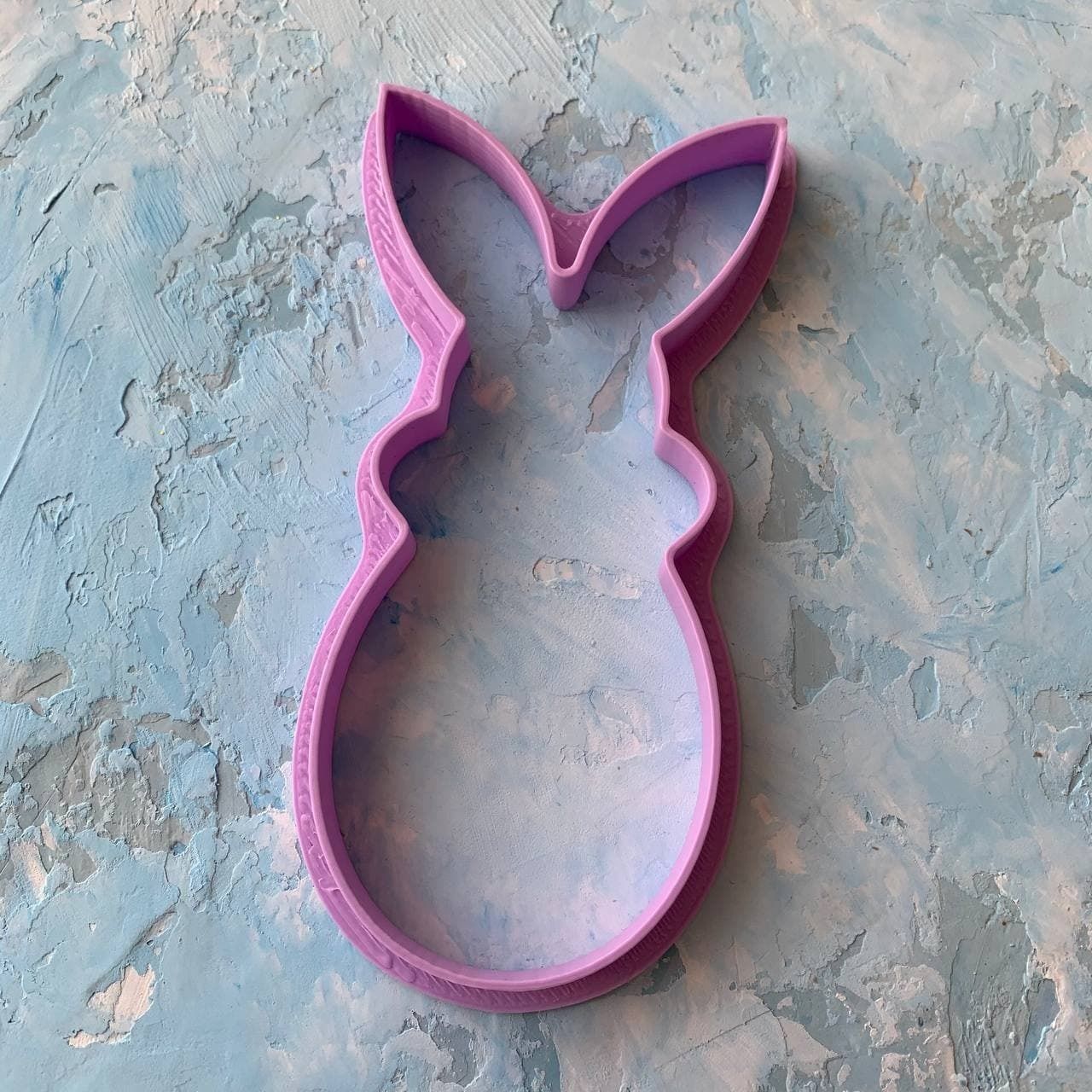 Easter bunny Cookie Cutter 3D print model_3