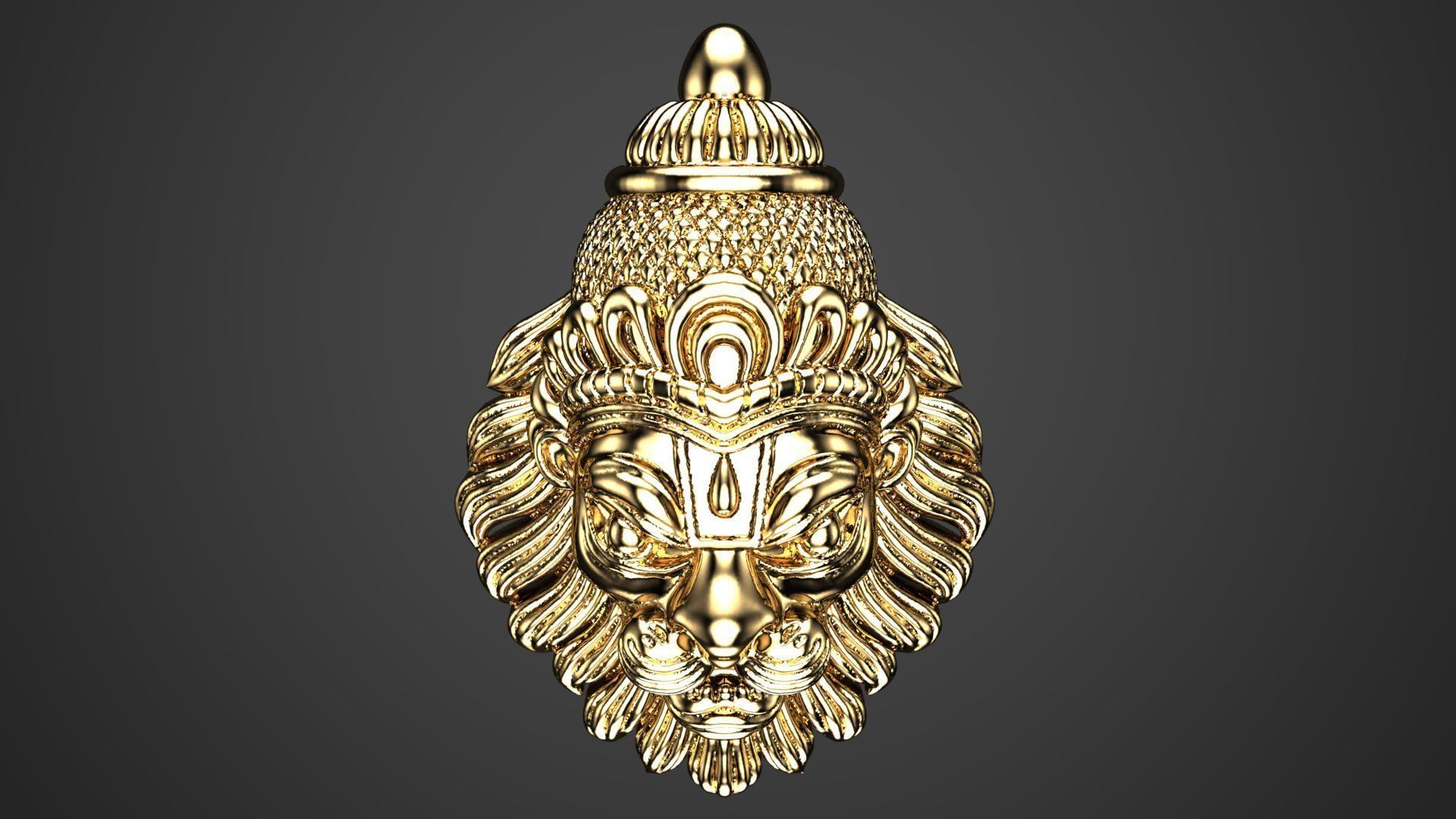 LIOAN HEAD NARASINHO 3D print model_2