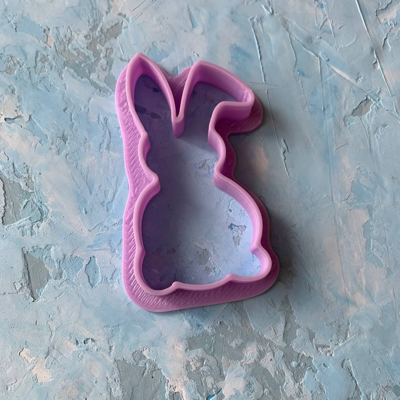 Easter bunny Cookie Cutter 3D print model_3