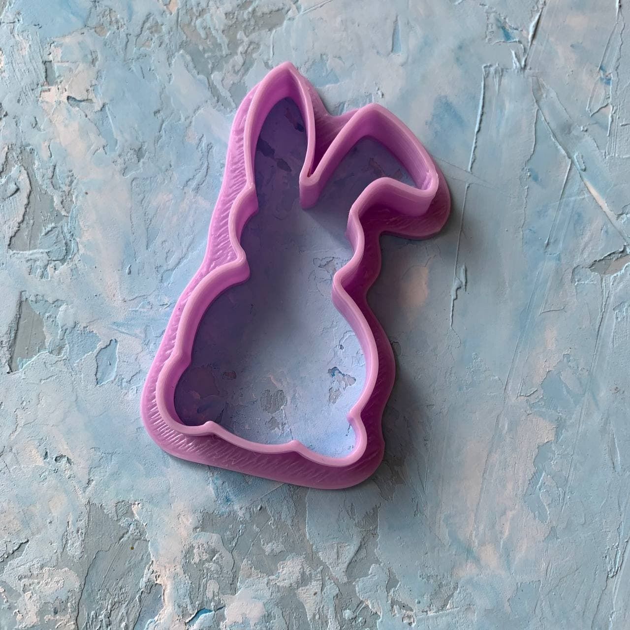 Easter bunny Cookie Cutter 3D print model_4