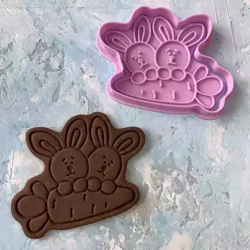 Easter bunny Cookie Cutter