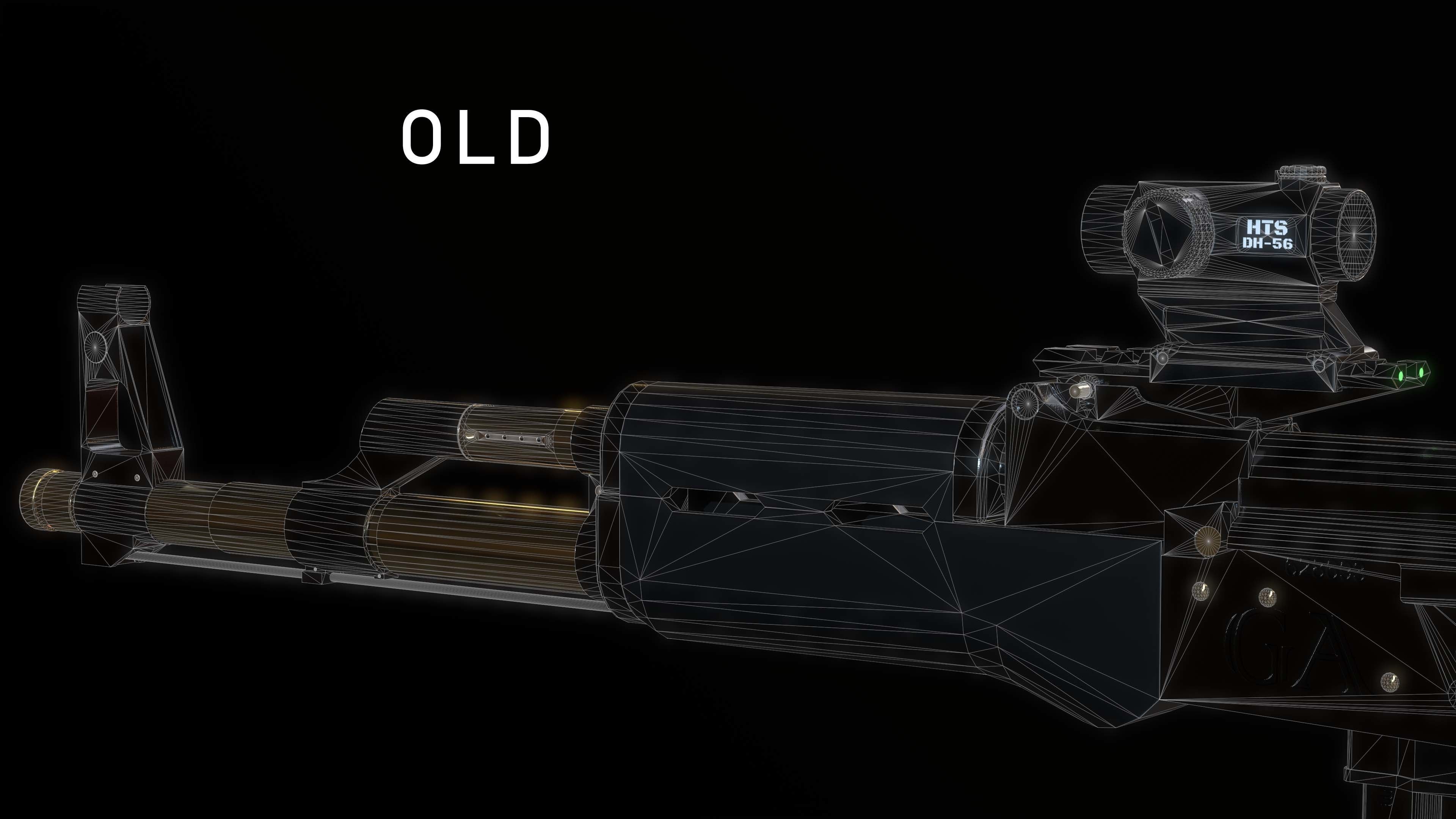 AK-50 ak - rifle Low-poly 3D model_24