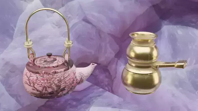 Vintage Cupronickel Set