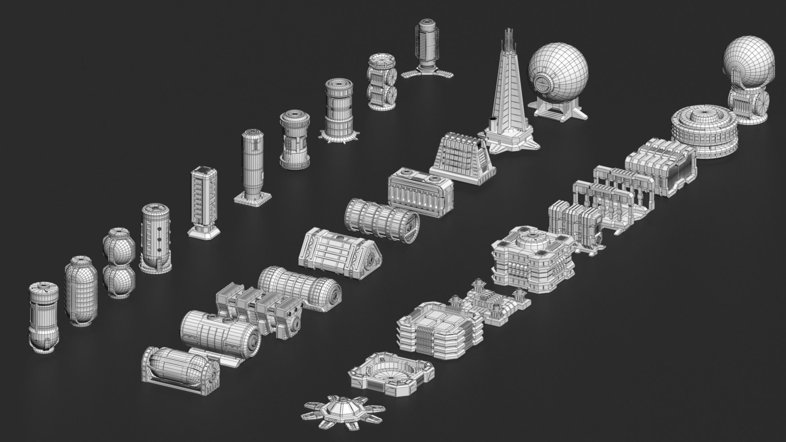 scifi props 3 3D model_16