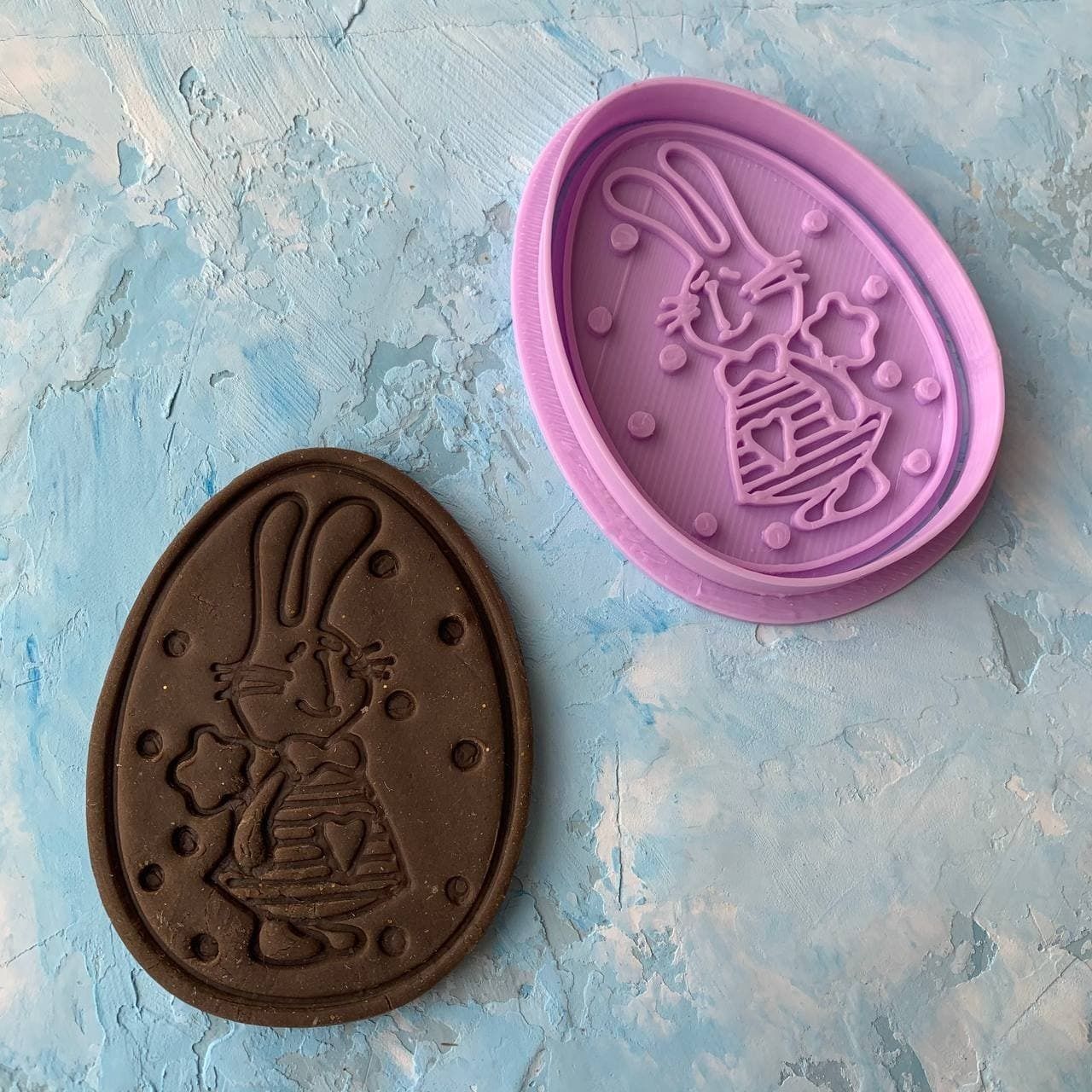 Easter egg Cookie Cutter 3D print model_2