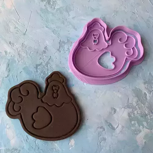 Easter Chicken Cookie Cutter