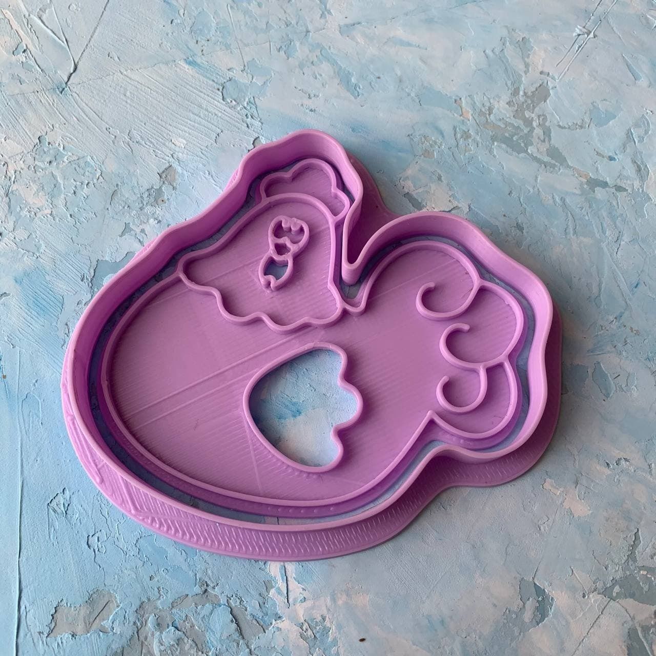 Easter Chicken Cookie Cutter 3D print model_3