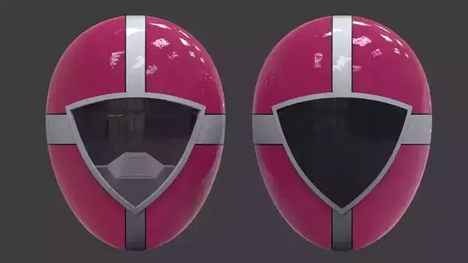 Power Ranger Lightspeed Rescue Pink Helmet