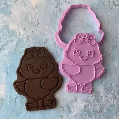 Easter Chicken Cookie Cutter