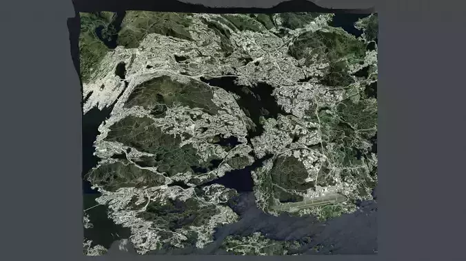 Cityscape Bergen Norway