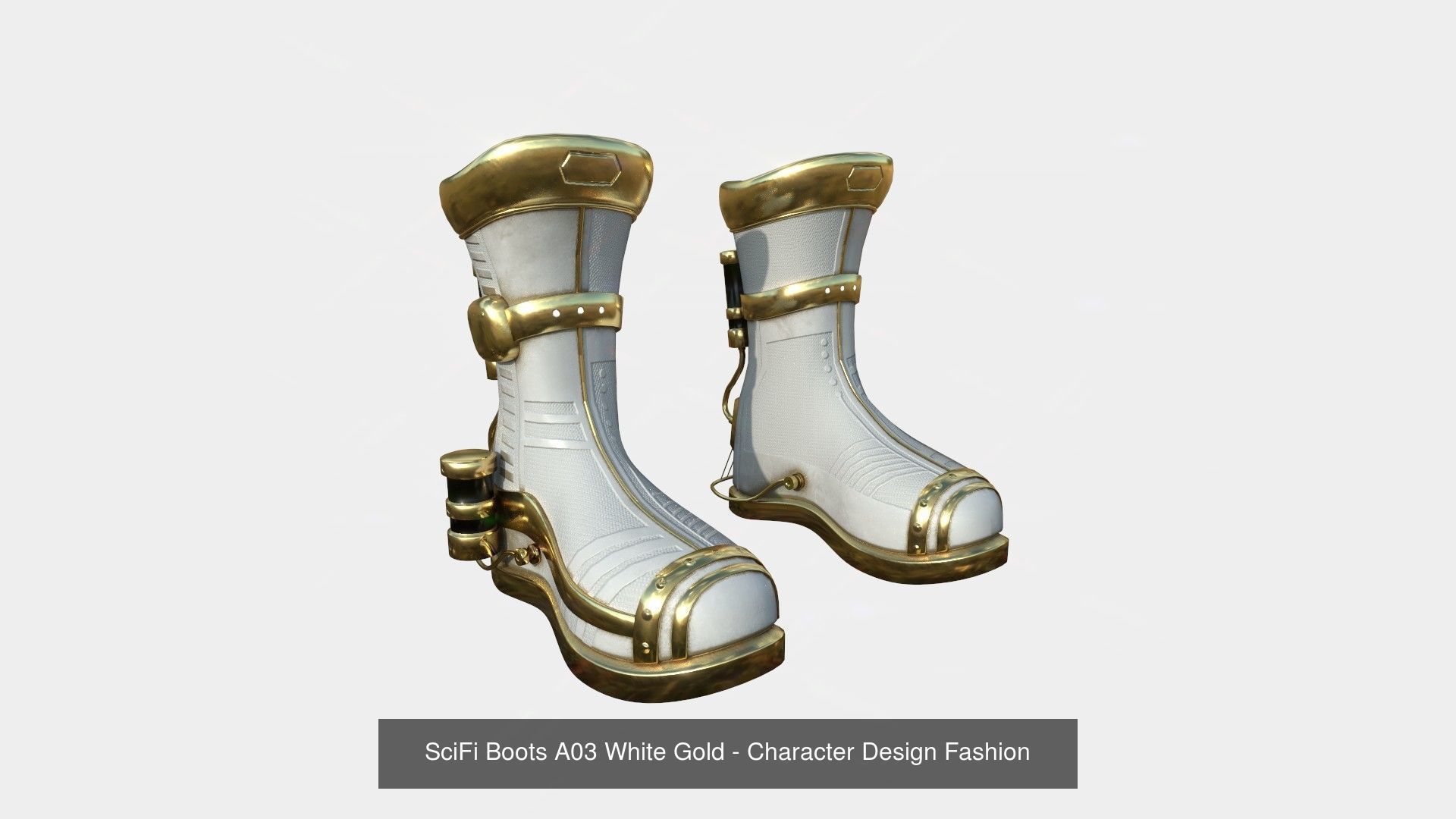 10 SciFi Boots A Collection - Character Design Fashion _3