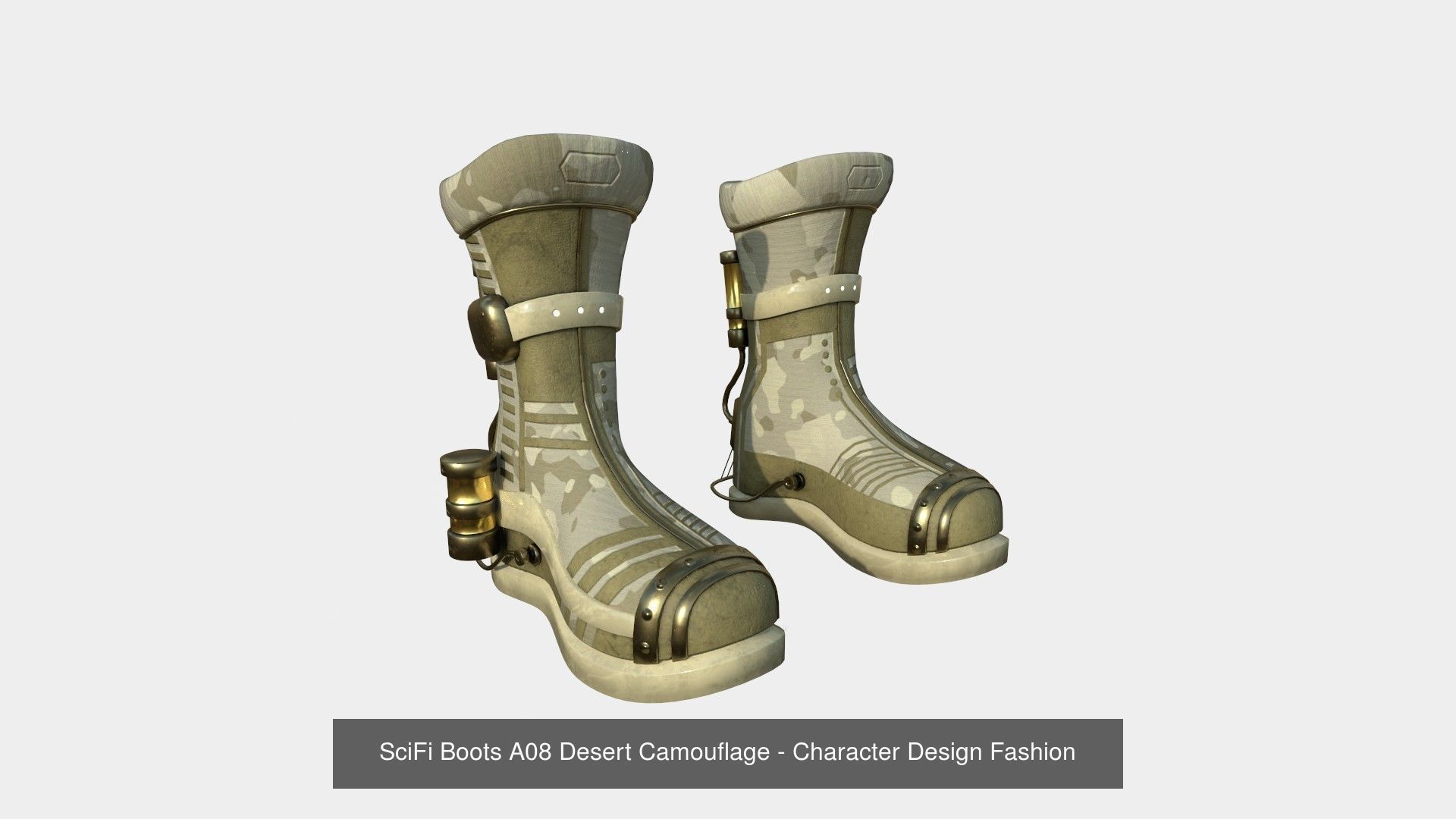 10 SciFi Boots A Collection - Character Design Fashion _8