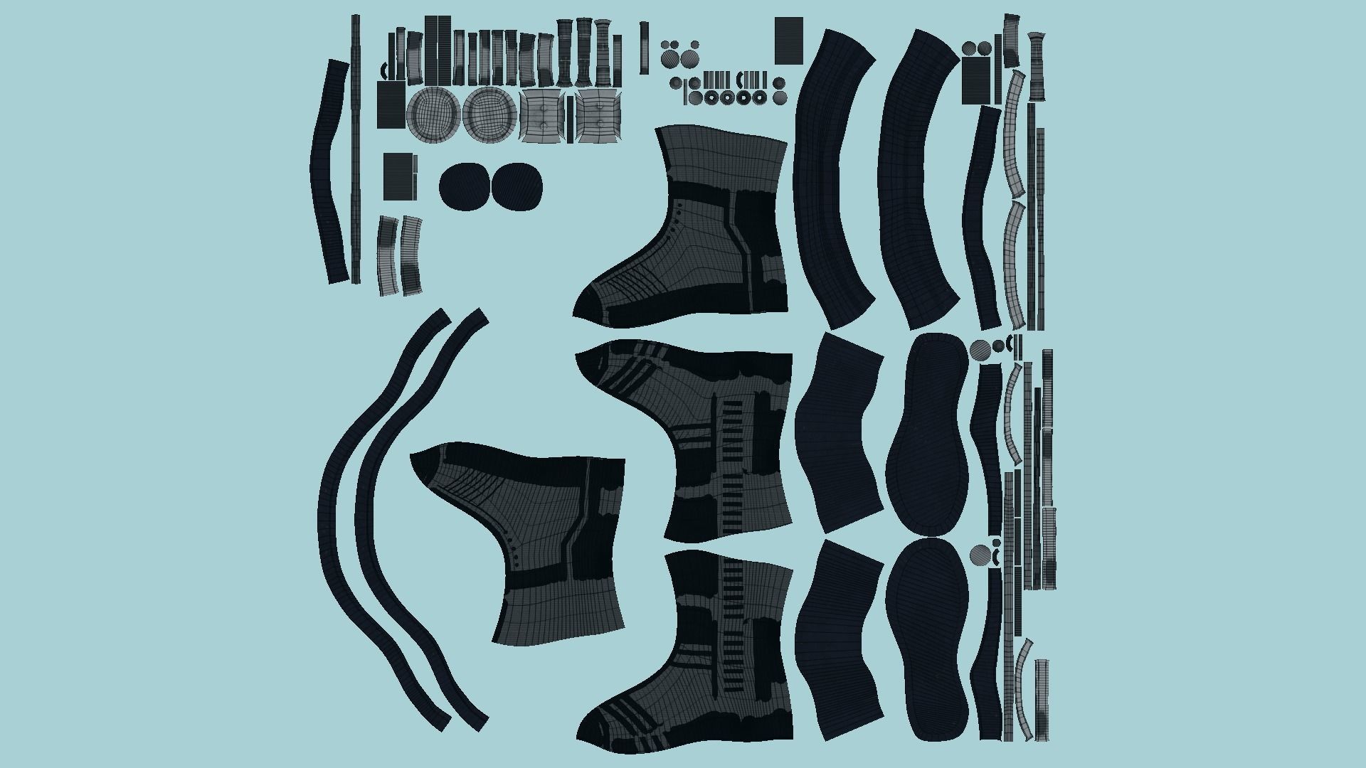 10 SciFi Boots A Collection - Character Design Fashion _66