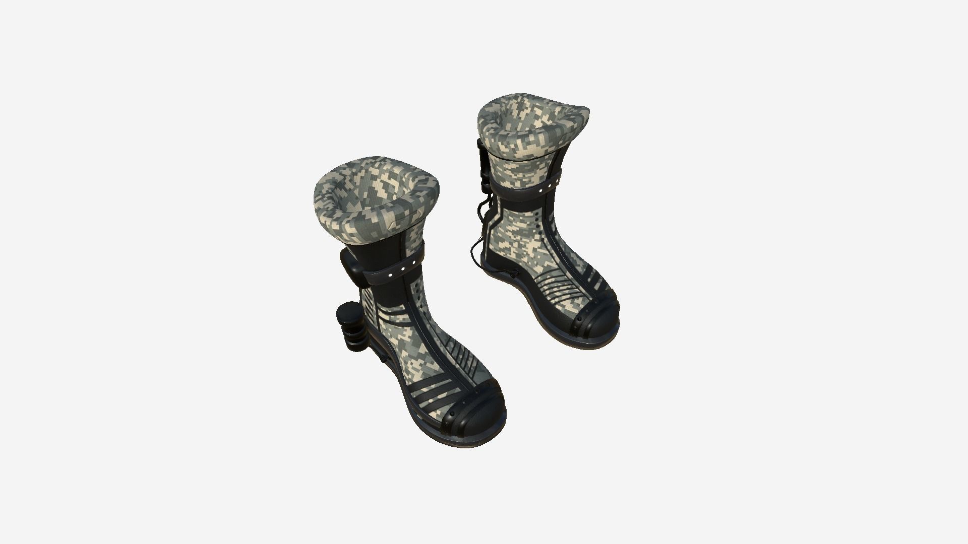 10 SciFi Boots A Collection - Character Design Fashion _39