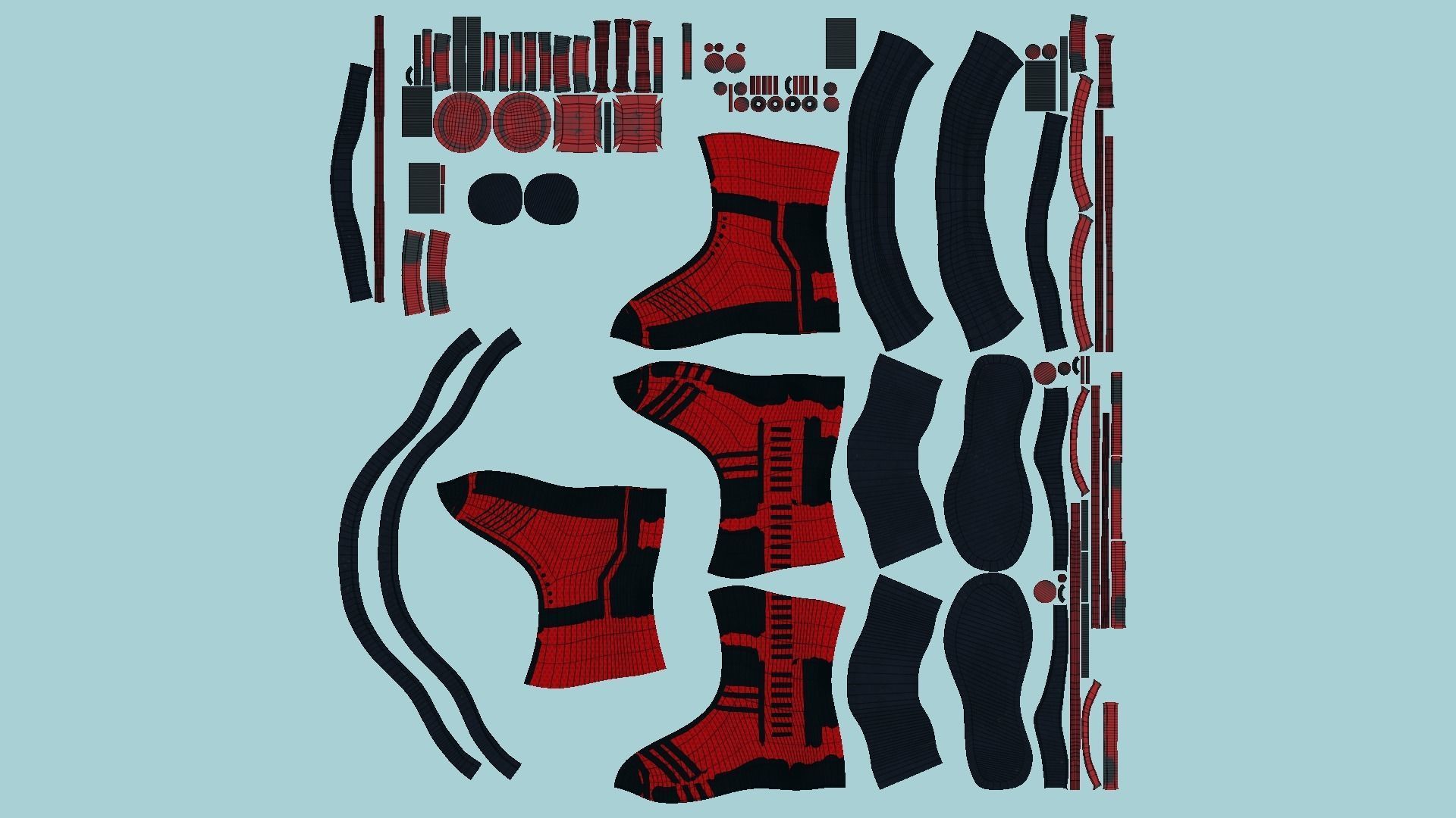 10 SciFi Boots A Collection - Character Design Fashion _68